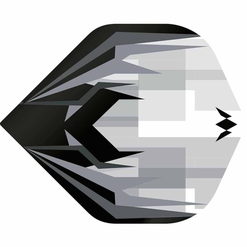 Billaresbalsalobre Plumas Mission Darts No2 Std Atmosphere Negro Blanco F3837 - Imagen 3