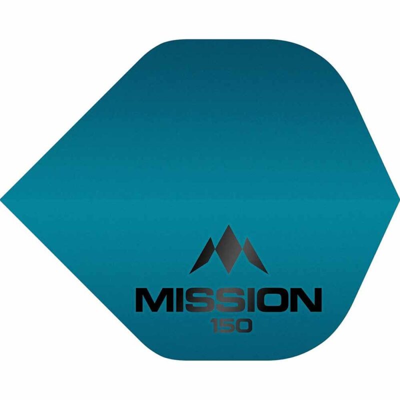 Billaresbalsalobre Plumas Mission Darts No2 Std Logo Azul 150 F1859 - Imagen 3