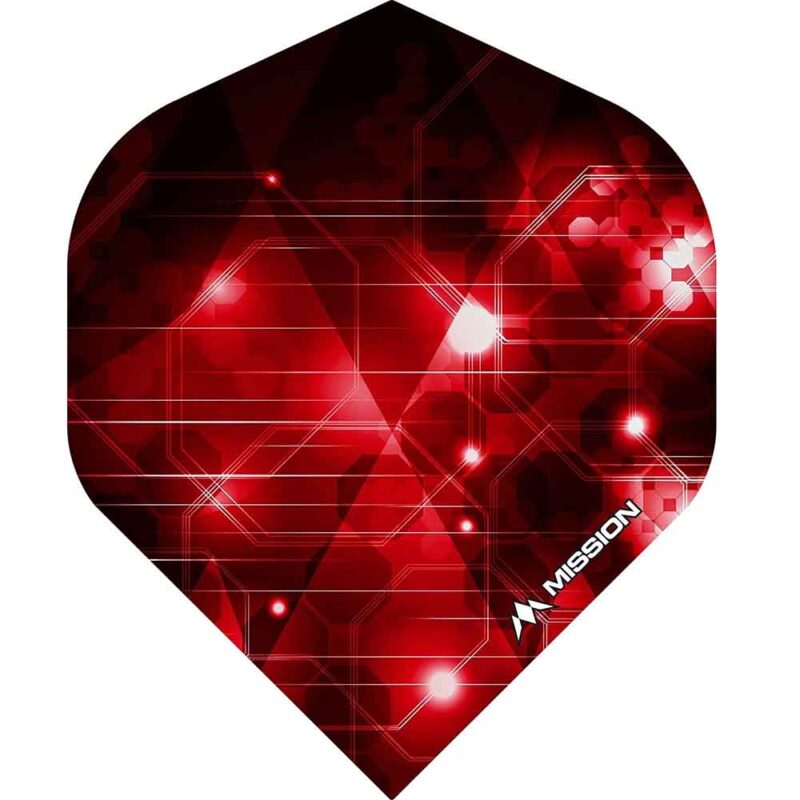 Billaresbalsalobre Plumas Mission Darts No2 Std Astral Roja F2858