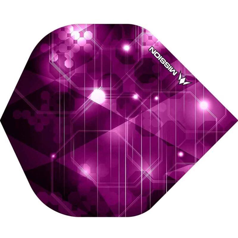 Billaresbalsalobre Plumas Mission Darts No2 Std Astral Rosa F2862 - Imagen 3