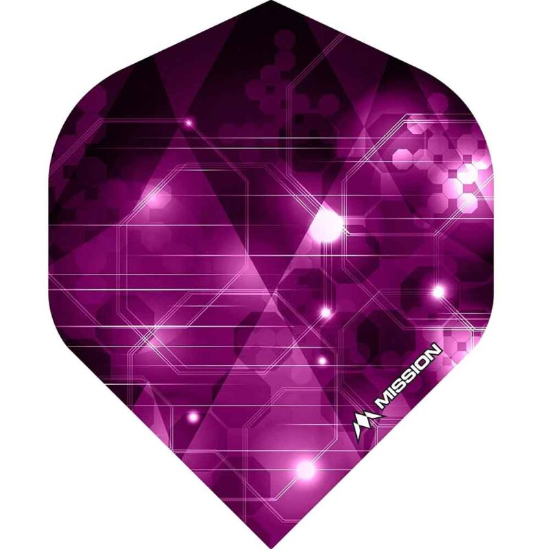 Billaresbalsalobre Plumas Mission Darts No2 Std Astral Rosa F2862