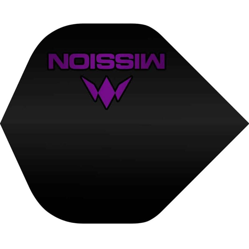 Billaresbalsalobre Plumas Mission Darts No2 Std Logo Morado F2507 - Imagen 2