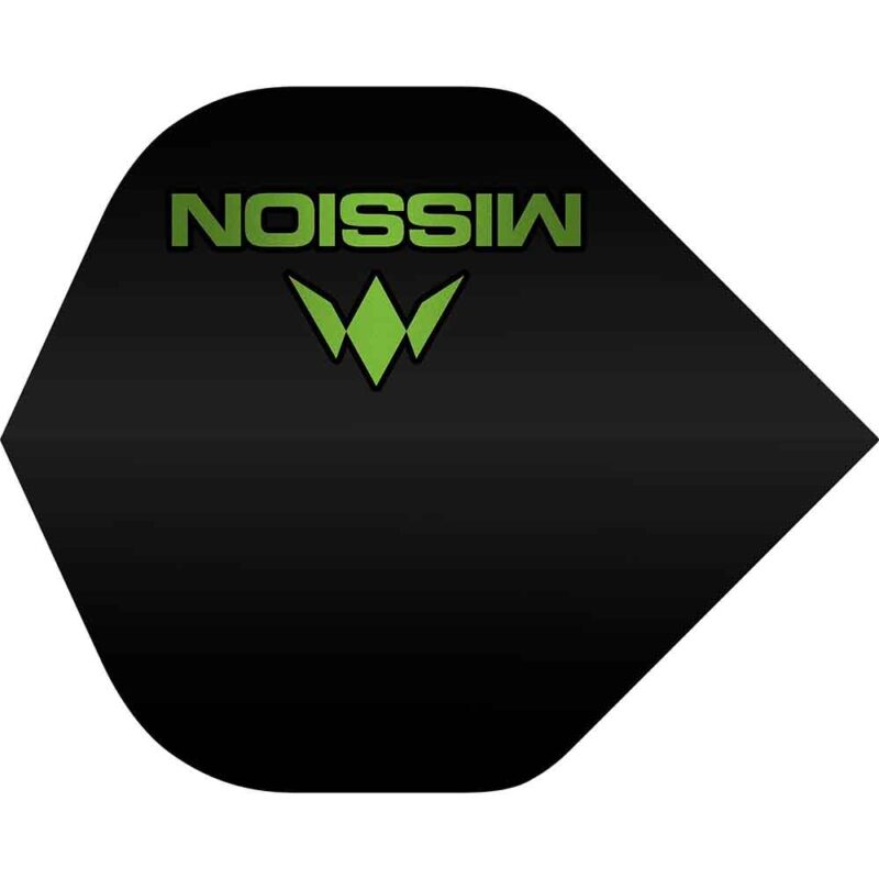 Billaresbalsalobre Plumas Mission Darts No2 Std Logo Verde F2505 - Imagen 2