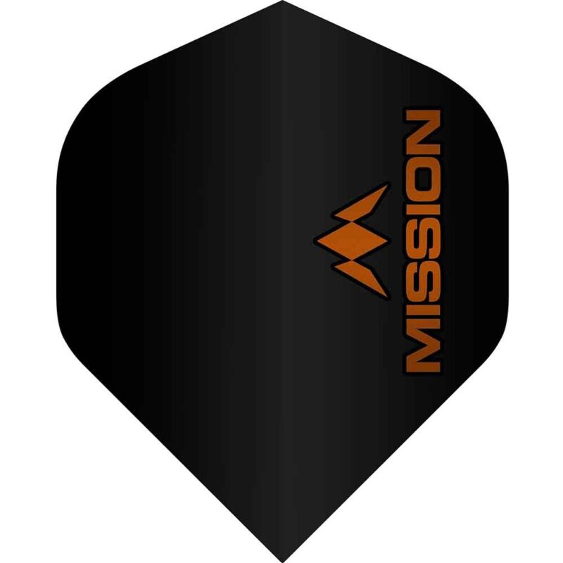 Billaresbalsalobre Plumas Mission Darts No2 Std Logo Naranja F2508