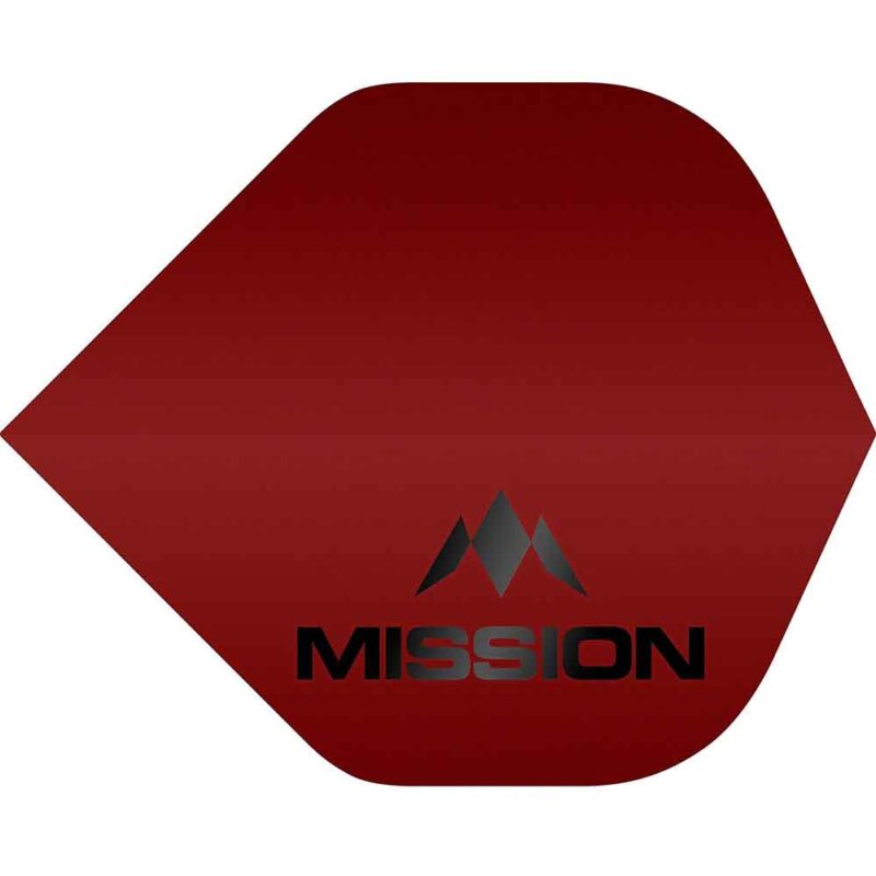 Billaresbalsalobre Plumas Mission Darts No2 Std Logo Rojo Mate F1950 - Imagen 3