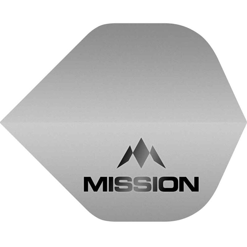 Billaresbalsalobre Plumas Mission Darts No2 Std Logo Plata Mate F1955 - Imagen 3