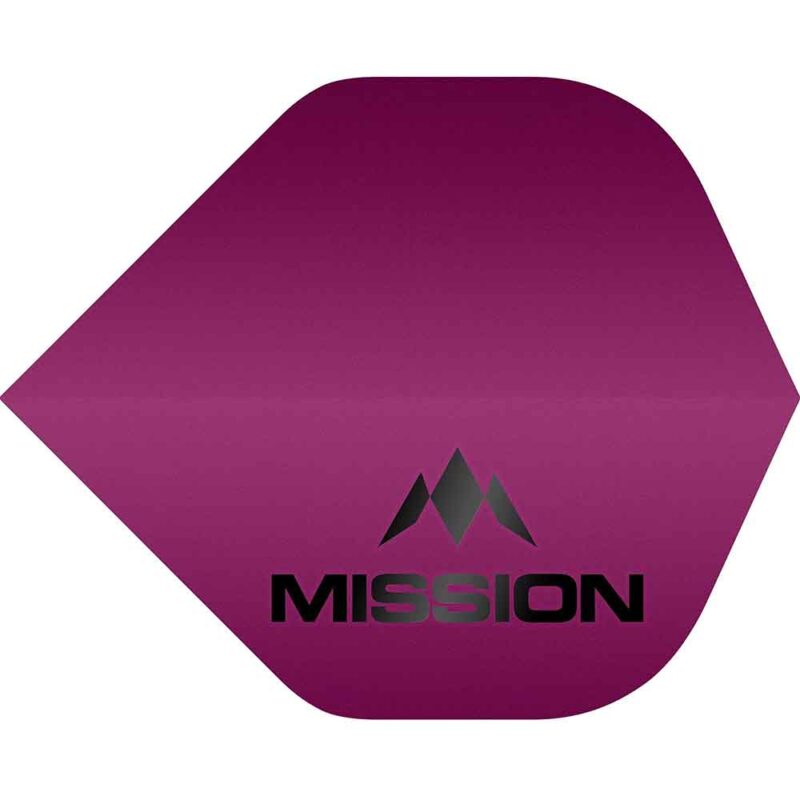 Billaresbalsalobre Plumas Mission Darts No2 Std Logo Rosa Mate F1956 - Imagen 2