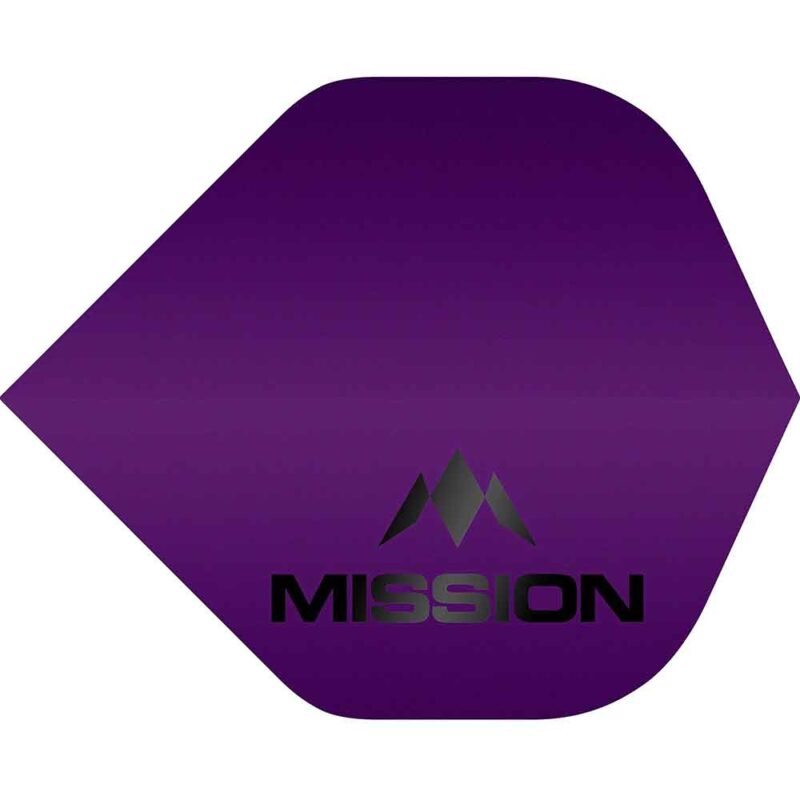 Billaresbalsalobre Plumas Mission Darts No2 Std Logo Morado Mate F1962 - Imagen 2