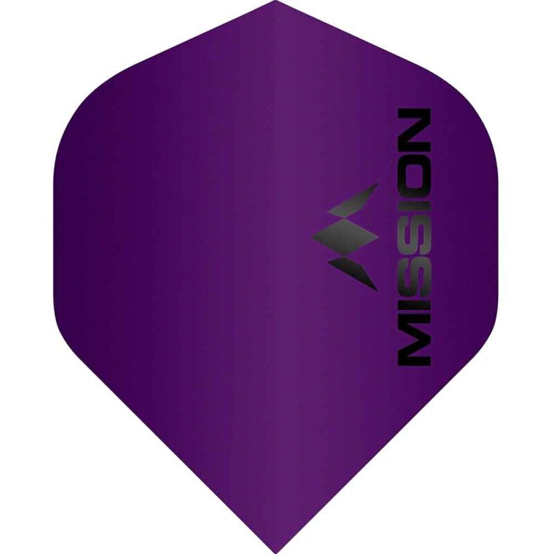 Billaresbalsalobre Plumas Mission Darts No2 Std Logo Morado Mate F1962