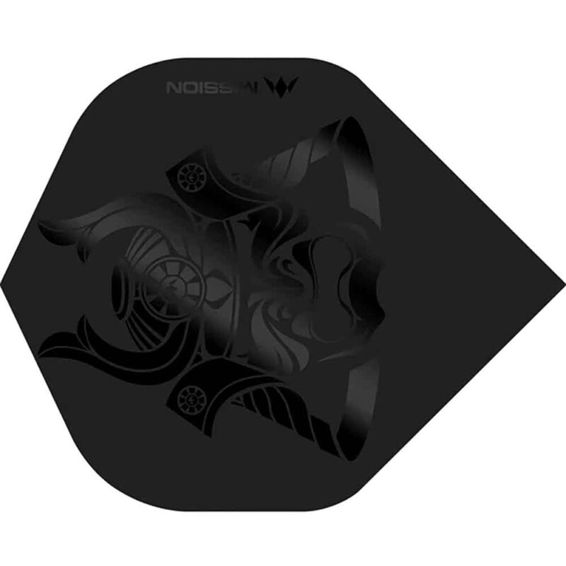 Billaresbalsalobre Plumas Mission Darts No2 Std Solo Kuro F1239 - Imagen 2