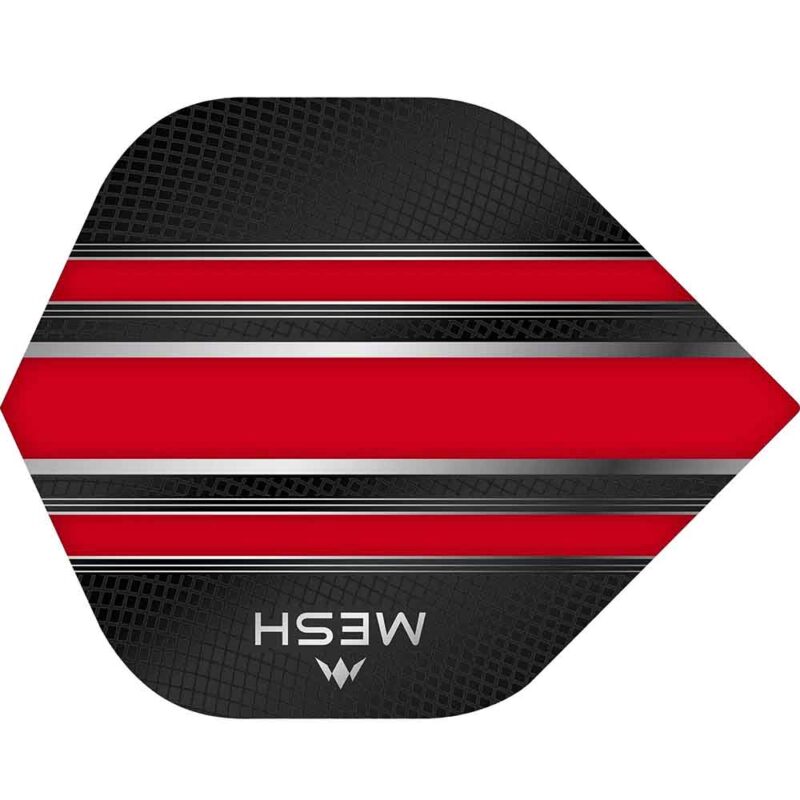 Billaresbalsalobre Plumas Mission Darts No2 Std Mesh Rojo F2442 - Imagen 2