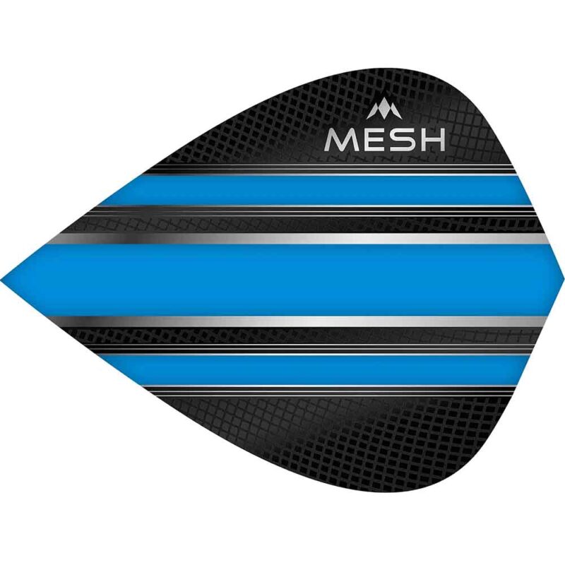Billaresbalsalobre Plumas Mission Darts Kite Mesh Azul Aqua F2511 - Imagen 2