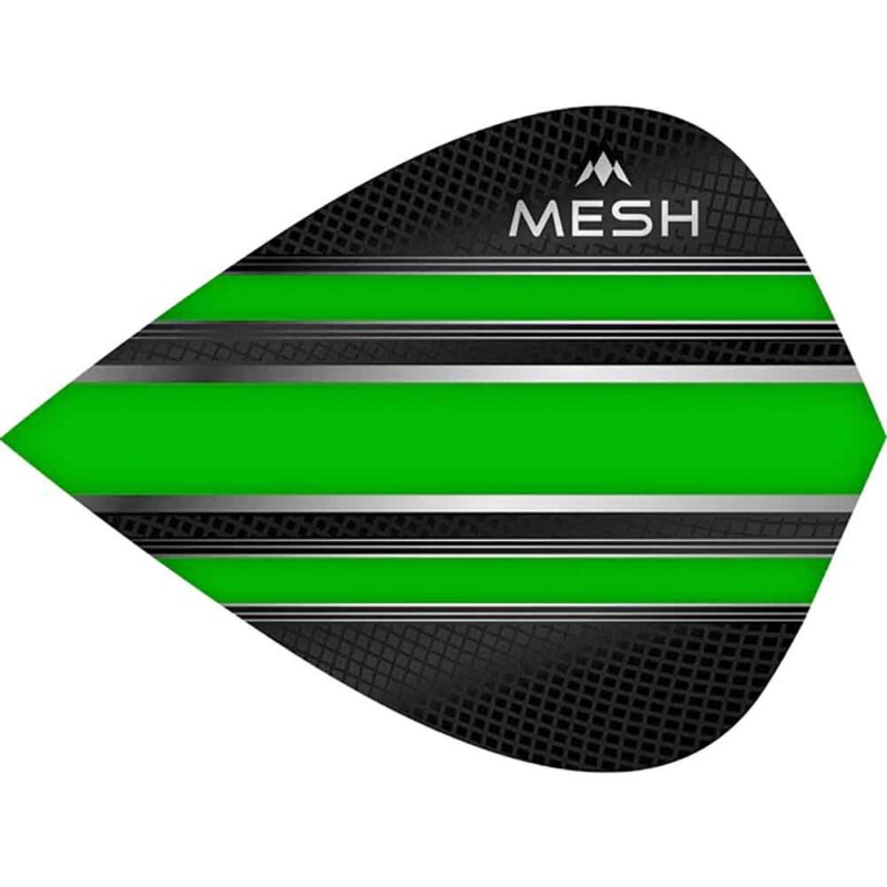 Billaresbalsalobre Plumas Mission Darts Kite Mesh Verde F2512 - Imagen 2