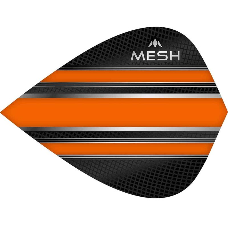 Billaresbalsalobre Plumas Mission Darts Kite Mesh Naranja F2517 - Imagen 2