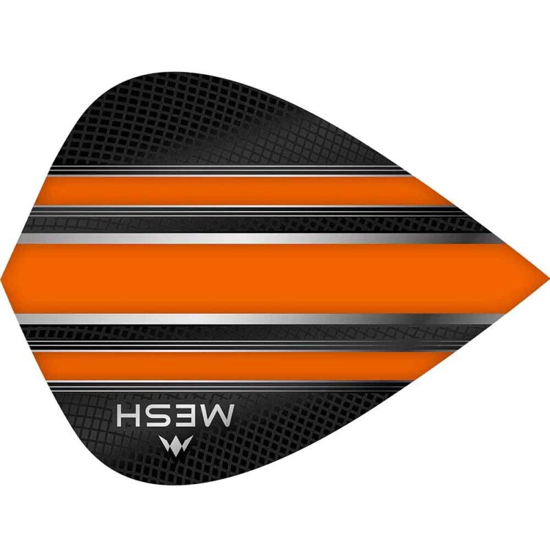 Billaresbalsalobre Plumas Mission Darts Kite Mesh Naranja F2517 - Imagen 3