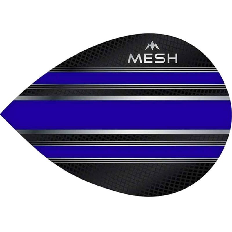 Billaresbalsalobre Plumas Mission Darts Ovalada Mesh Azul Oscuro F2005 - Imagen 3