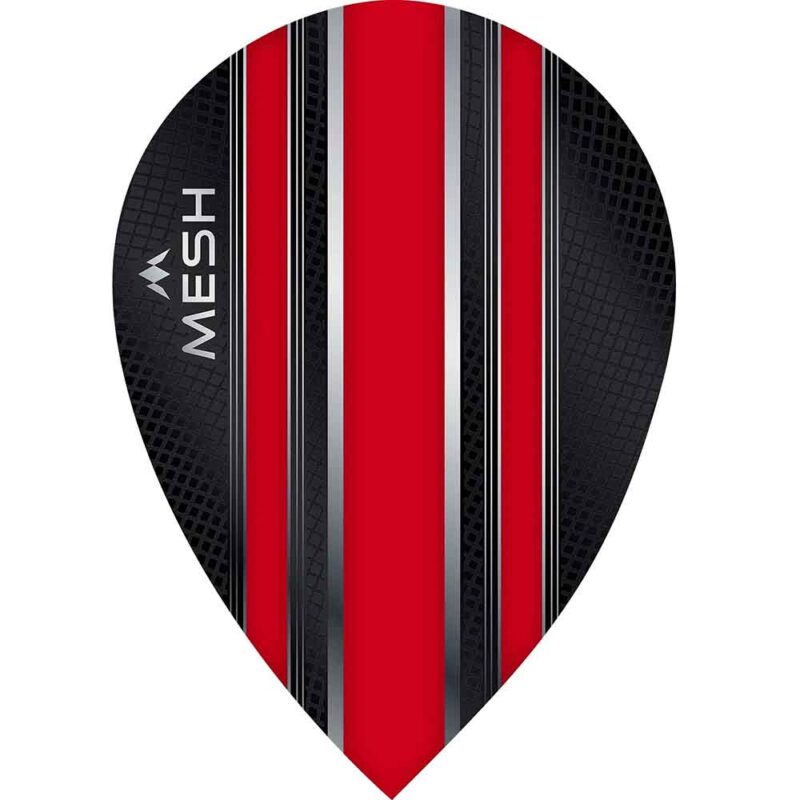 Billaresbalsalobre Plumas Mission Darts Ovalada Mesh Rojo F2006