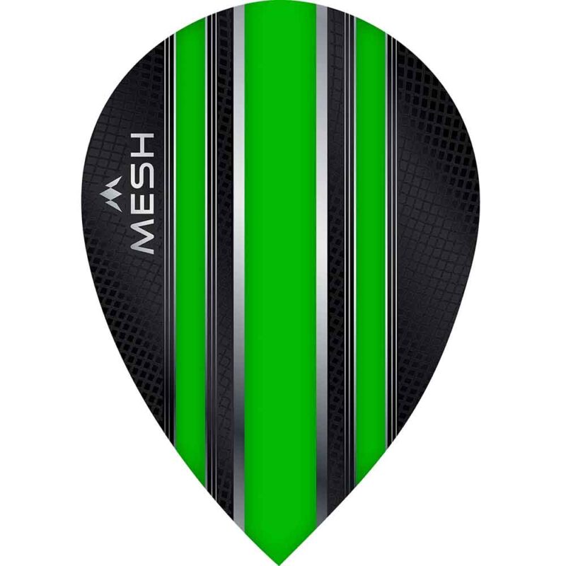 Billaresbalsalobre Plumas Mission Darts Ovalada Mesh Verde F2022