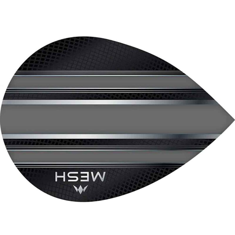 Billaresbalsalobre Plumas Mission Darts Ovalada Mesh Gris F2025 - Imagen 2