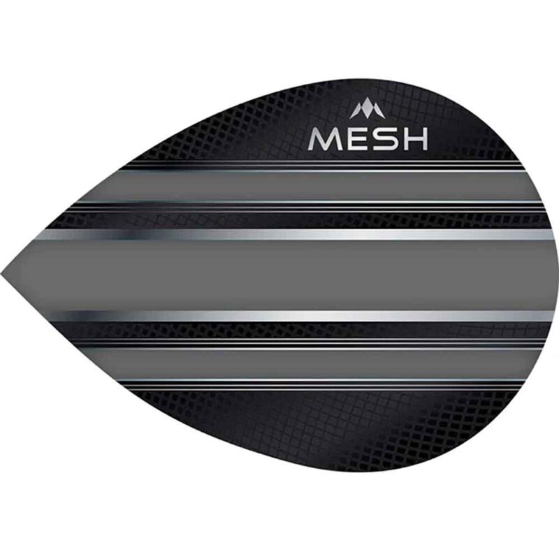 Billaresbalsalobre Plumas Mission Darts Ovalada Mesh Gris F2025 - Imagen 3