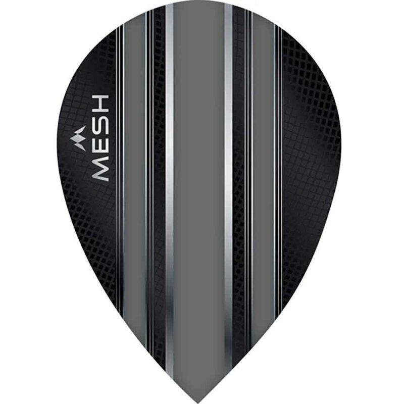 Billaresbalsalobre Plumas Mission Darts Ovalada Mesh Gris F2025