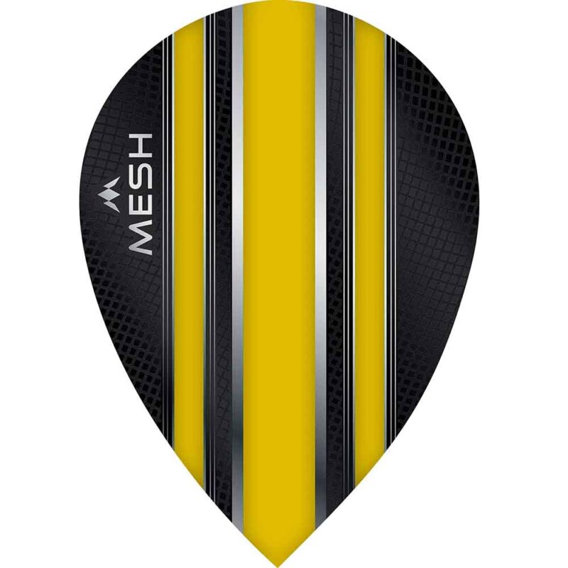 Billaresbalsalobre Plumas Mission Darts Ovalada Mesh Amarillo F2026