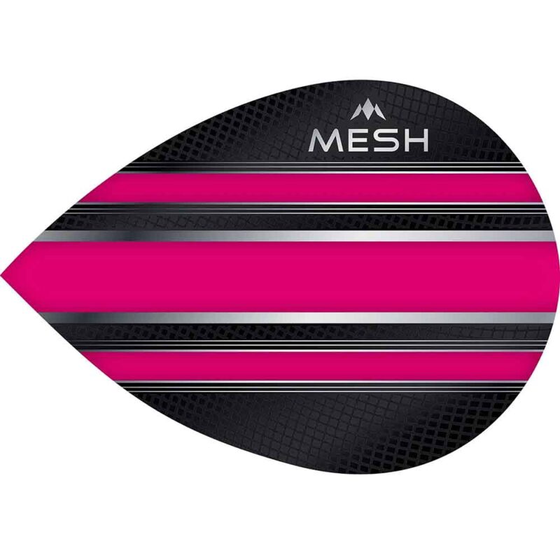 Billaresbalsalobre Plumas Mission Darts Ovalada Mesh Rosa F2027 - Imagen 2
