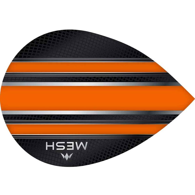 Billaresbalsalobre Plumas Mission Darts Ovalada Mesh Naranja F2067 - Imagen 2