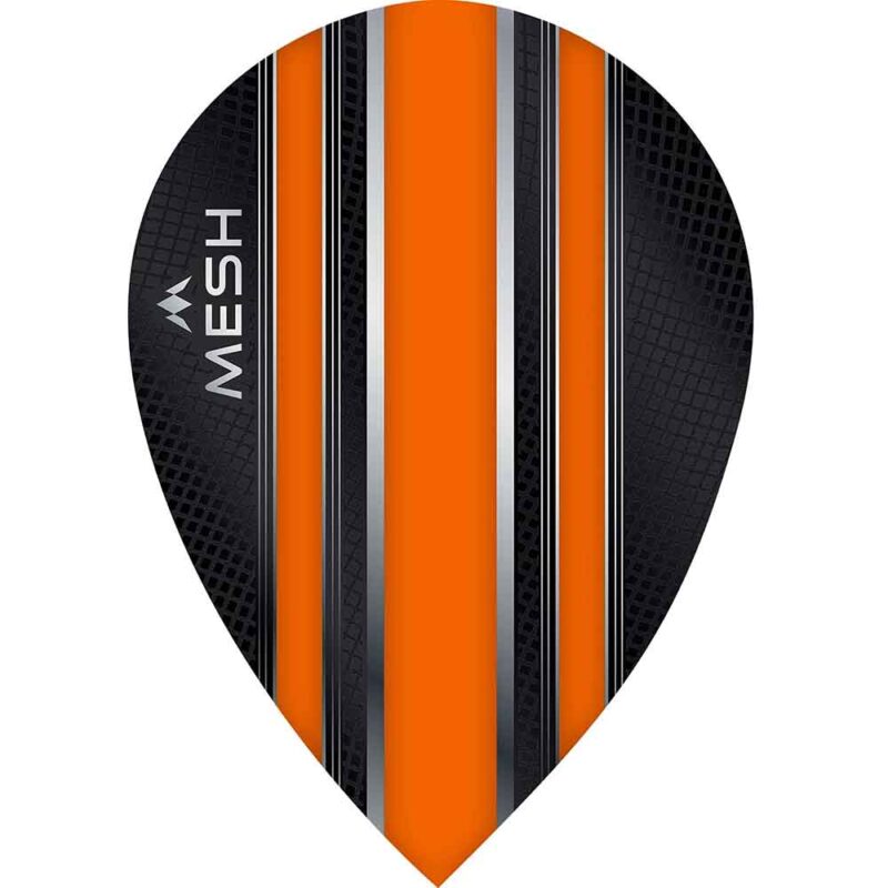 Billaresbalsalobre Plumas Mission Darts Ovalada Mesh Naranja F2067