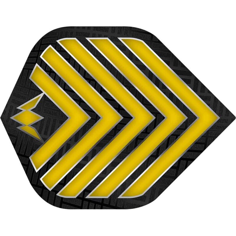 Billaresbalsalobre Plumas Mission Darts Plumas No2 Std Admiral Amarillo F2362 - Imagen 2