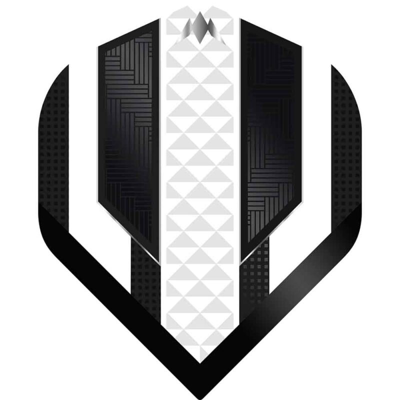 Billaresbalsalobre Plumas Mission Darts Plumas No2 Std Temple Negro Blanco F3356