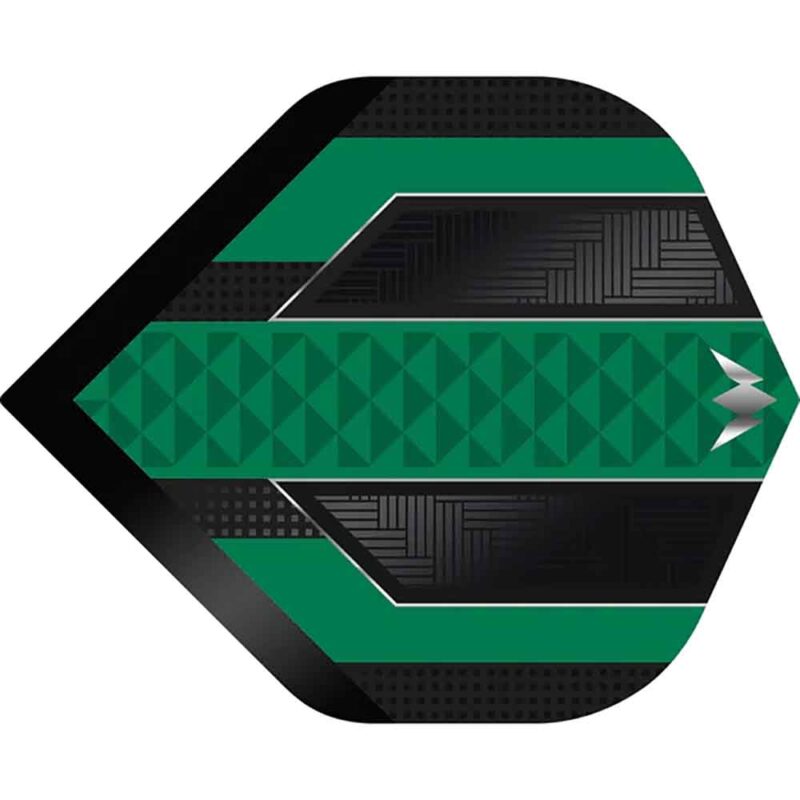 Billaresbalsalobre Plumas Mission Darts Plumas No2 Std Temple Negro Verde F3360 - Imagen 2
