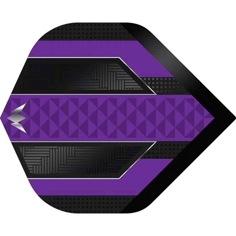 Billaresbalsalobre Plumas Mission Darts Plumas No2 Std Temple Negro Morado F3362 - Imagen 3