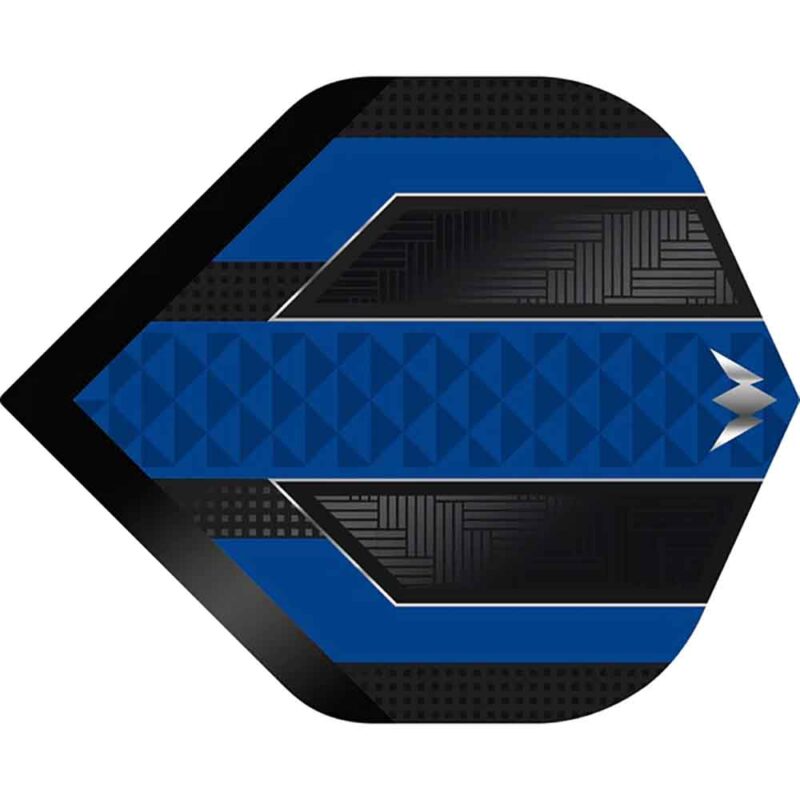 Billaresbalsalobre Plumas Mission Darts Plumas No2 Std Temple Negro Azul F3363 - Imagen 2
