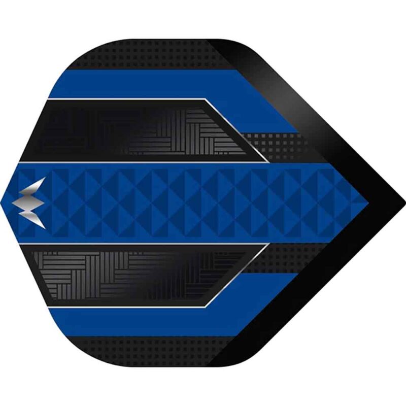 Billaresbalsalobre Plumas Mission Darts Plumas No2 Std Temple Negro Azul F3363 - Imagen 3