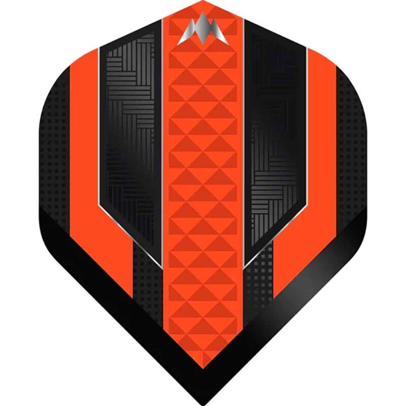 Billaresbalsalobre Plumas Mission Darts Plumas No2 Std Temple Negro Naranja F3365