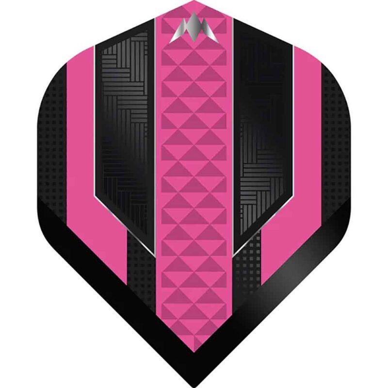 Billaresbalsalobre Plumas Mission Darts Plumas No2 Std Temple Negro Rosa F3364