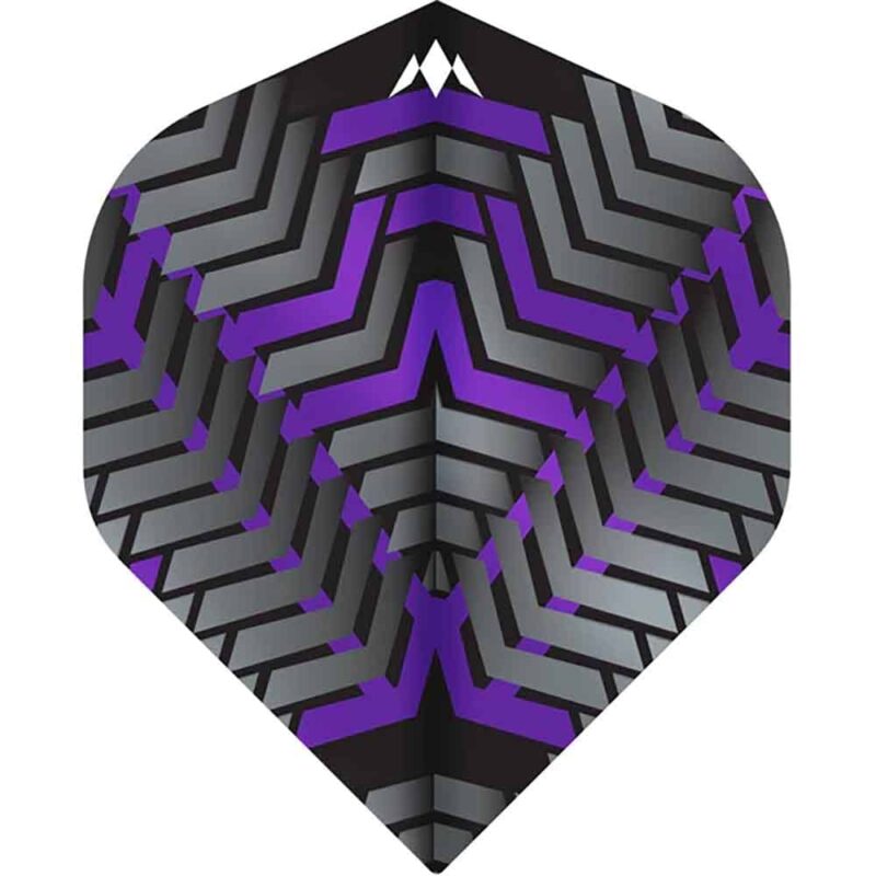 Billaresbalsalobre Plumas Mission Darts Plumas No2 Std Vex Negro Morado F3351
