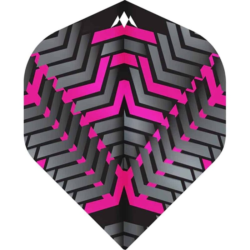 Billaresbalsalobre Plumas Mission Darts Plumas No2 Std Vex Negro Rosa F3353
