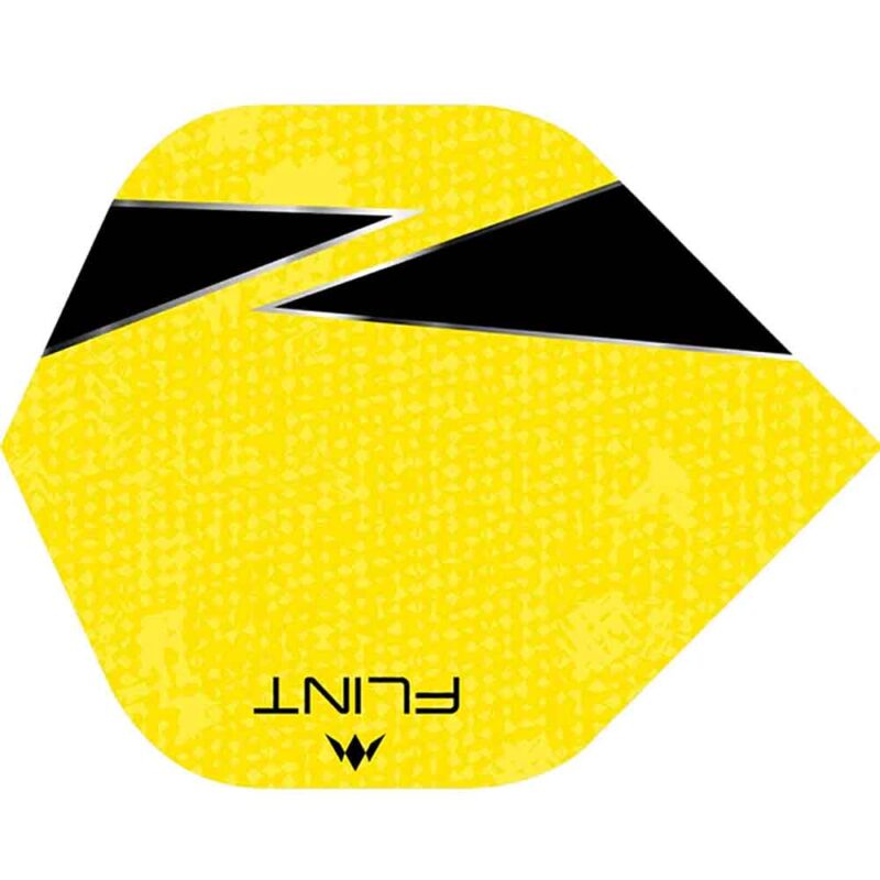 Billaresbalsalobre Plumas Mission Darts Plumas No2 Std Flint-X Amarillo F1824 - Imagen 2