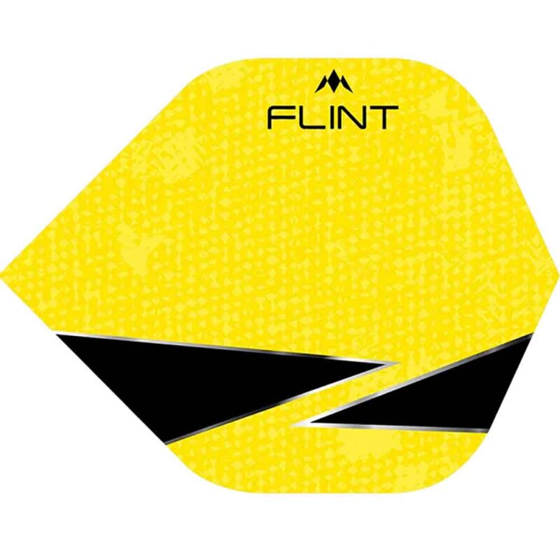 Billaresbalsalobre Plumas Mission Darts Plumas No2 Std Flint-X Amarillo F1824 - Imagen 3