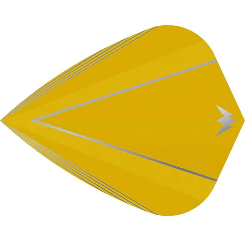 Billaresbalsalobre Plumas Mission Darts Plumas Kite Shades Amarilla F3034 - Imagen 2