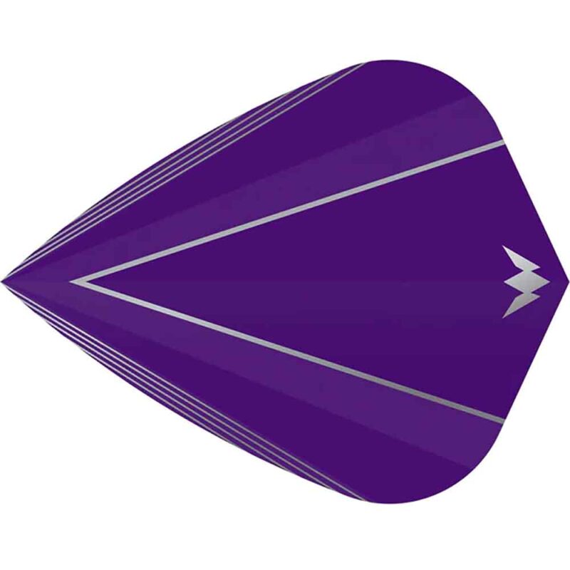Billaresbalsalobre Plumas Mission Darts Plumas Kite Shades Morado F3038 - Imagen 2