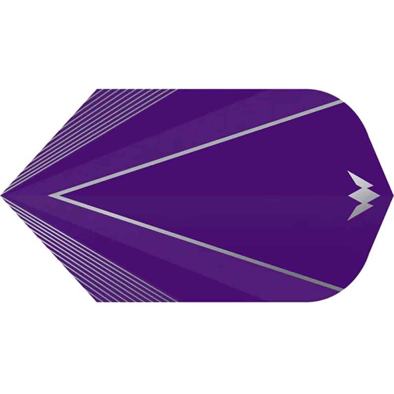 Billaresbalsalobre Plumas Mission Darts Plumas Shades Slim Morado F3058 - Imagen 2