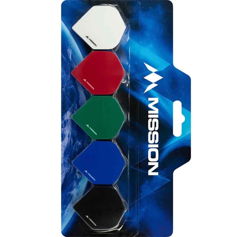 Billaresbalsalobre Plumas Mission Darts No2 Std Logo Dart Collection 5 unidades BX133 - Imagen 2