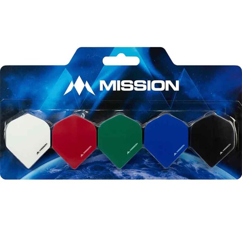 Billaresbalsalobre Plumas Mission Darts No2 Std Logo Dart Collection 5 unidades BX133