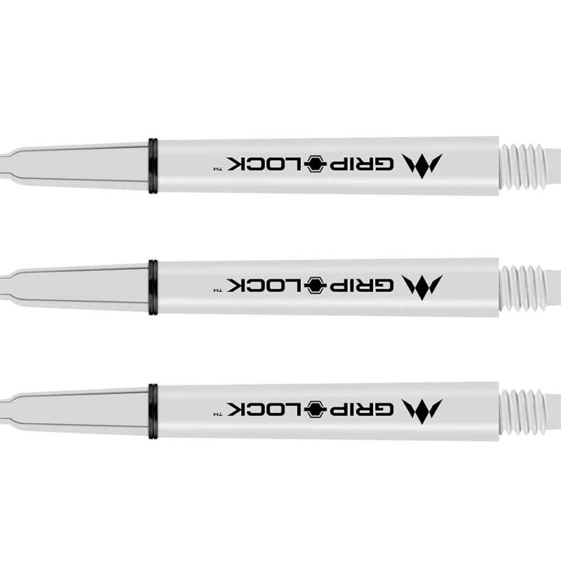Billaresbalsalobre Cañas Mission Darts GripLock Blanca Intb 41mm S1065 - Imagen 2