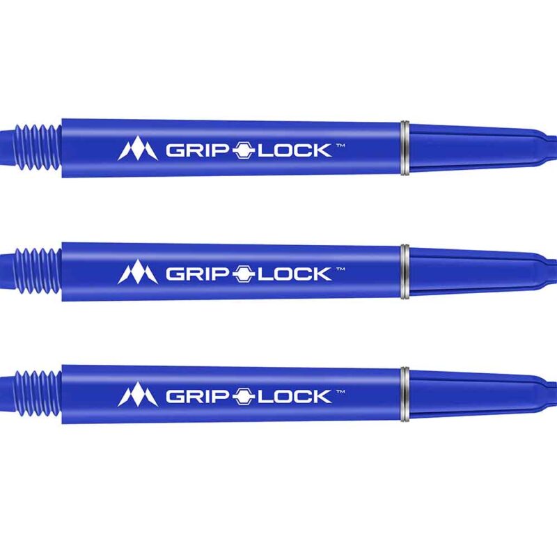 Billaresbalsalobre Cañas Mission Darts GripLock Azul Larga 48mm S1067 - Imagen 2