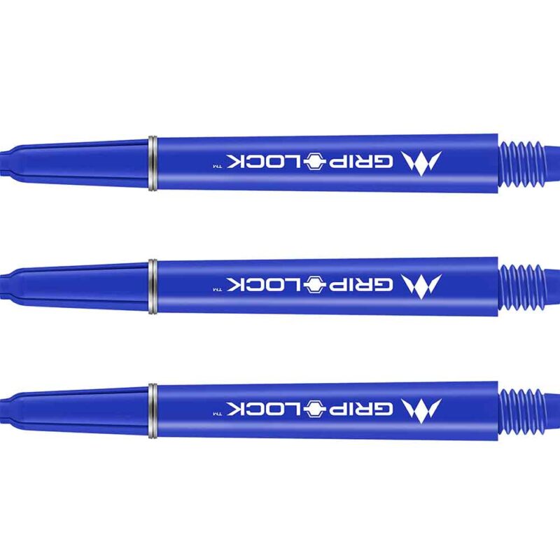 Billaresbalsalobre Cañas Mission Darts GripLock Azul Larga 48mm S1067 - Imagen 3