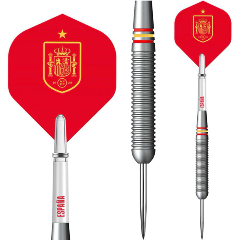 Billaresbalsalobre Dardos Licencia oficial de fútbol España Latón 22g D1426 - Imagen 3